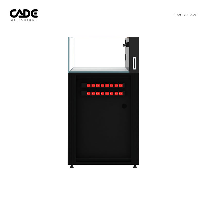 CADE Reef S2/F 1200 Frag Black - Fresh N Marine