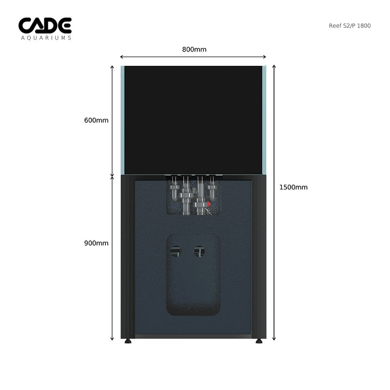 CADE Reef S2/P 1800 Black - Fresh N Marine