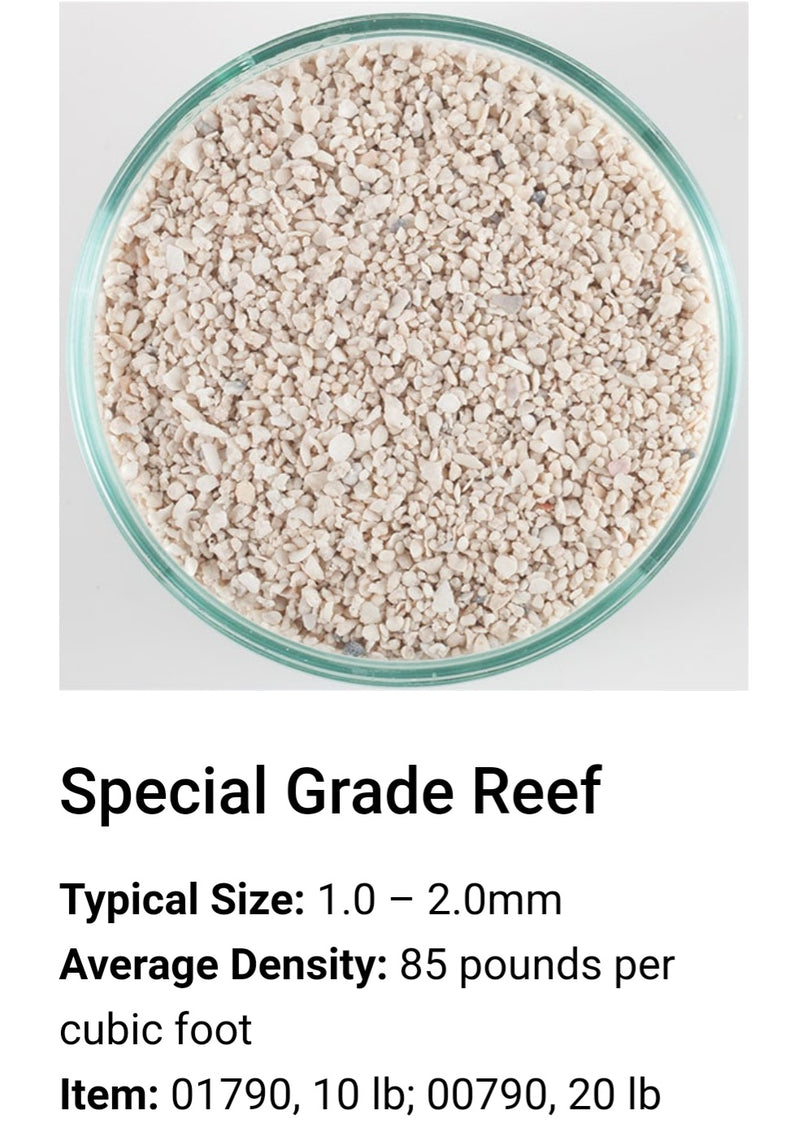 Caribsea Arag-Alive! Special Grade Reef Sand (20lbs)