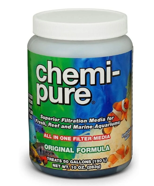 Boyd Chemi-Pure (clears crystal clear water easily)