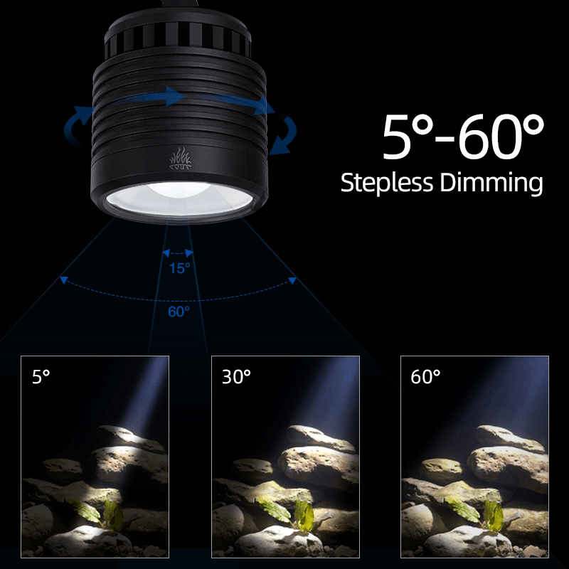 Week Aqua Mini7 Pro-F Focus Spotlight (biotope light with app)