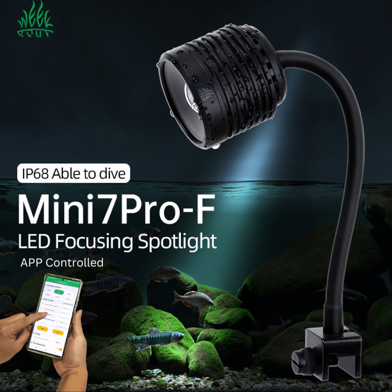 Week Aqua Mini7 Pro-F Focus Spotlight (biotope light with app)