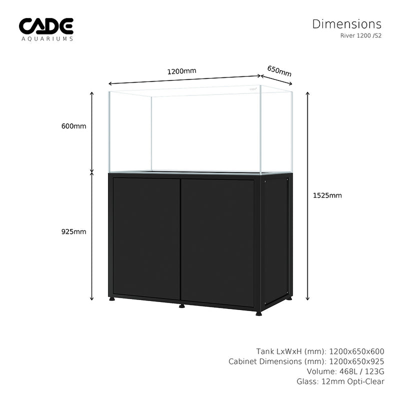 CADE River S2 1200 Black