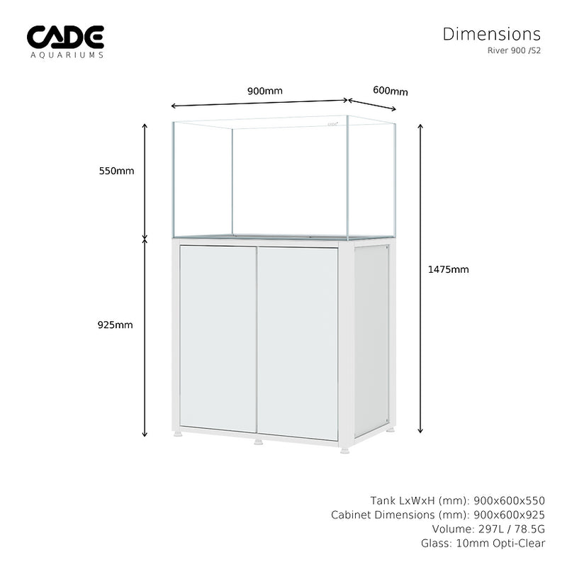 CADE River S2 900 White