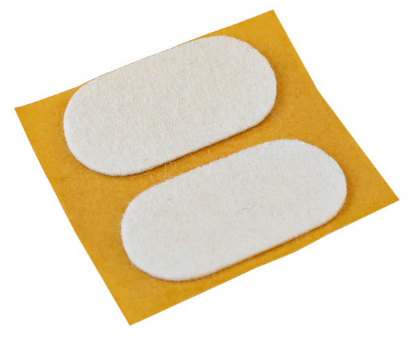 Tunze Felt pads 38 x 19 mm (1.5" x .8"), 2 pcs - Fresh N Marine