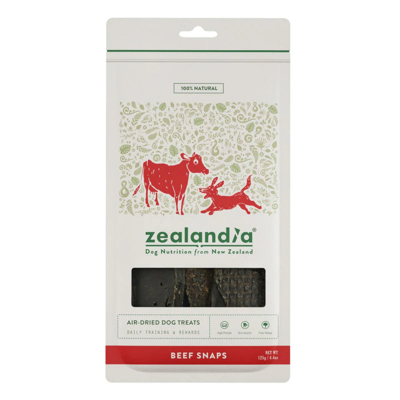 Zealandia Beef Snaps (125G) - Fresh N Marine